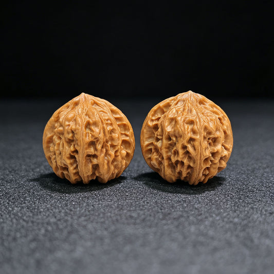 „Jiulong Valley“ Jiulongyu Wenwan Walnüsse (Paar) | 38,0 mm x 38,0 mm | Artikelnummer: JLY-1501C
