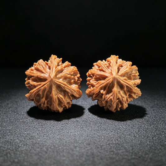 The "Qishan" Trident Three-Ridge Pair | 31.0mm x 31.0mm | QSSN-1201E