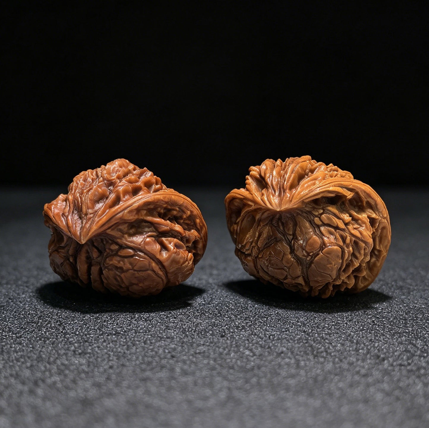"The Serpent King & Queen" (Shewang Shehou) Scholar Walnuts Pair | 41.0mm x 35.0mm | Legendary Heritage Matching | Exclusive Collector Grade Masterpiece | Stock ID: SWSH-C01E
