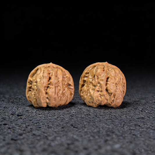 The "Toad Head" (Ha Ma Tou) Pair | 38.0mm x 38.0mm | HMT-007