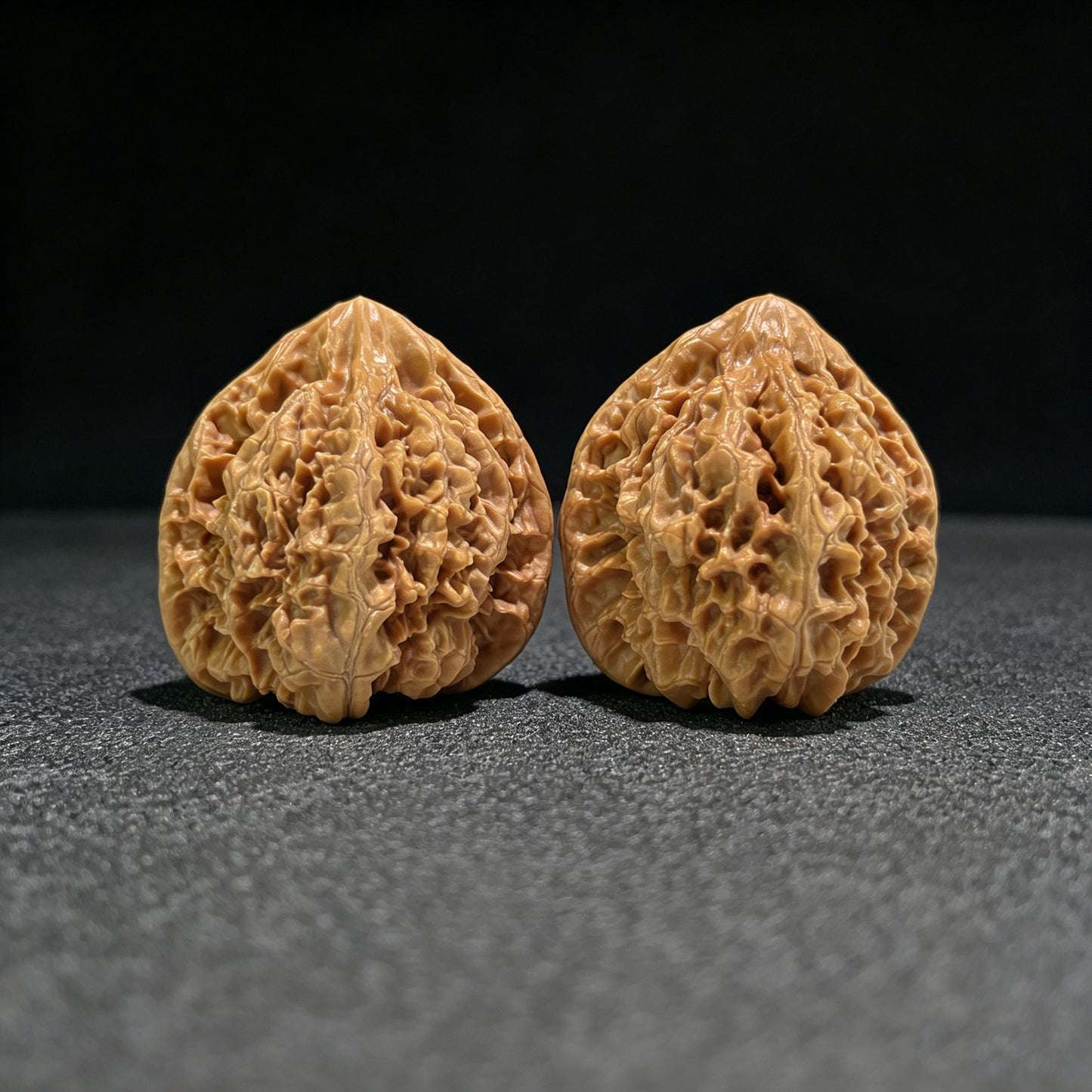 The "Official's Hat" (Da Guan Mao) Ultra-Giant Showpiece Pair | 49.0mm x 42.0mm | DGM-801