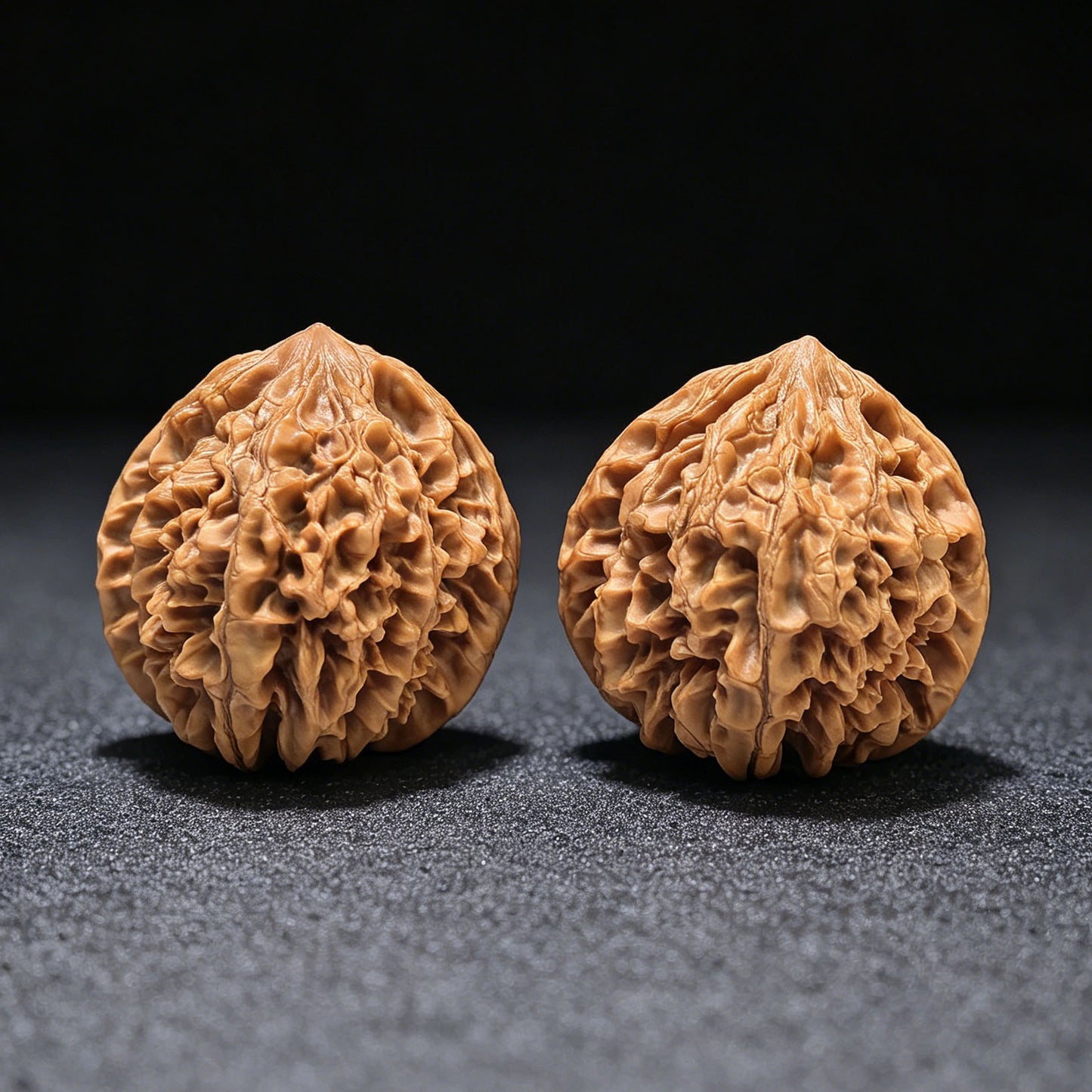 "Nine-Story Demon Tower" Jiuceng Yaota Wenwan Walnuts Pair | 46.0mm x 45.0mm | JCYT-1551C