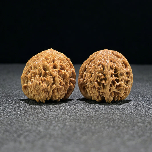 The "Starry Sky" (Man Tian Xing) Full-Bellied Giant Pair | 40.0mm x 41.0mm | MTX-903