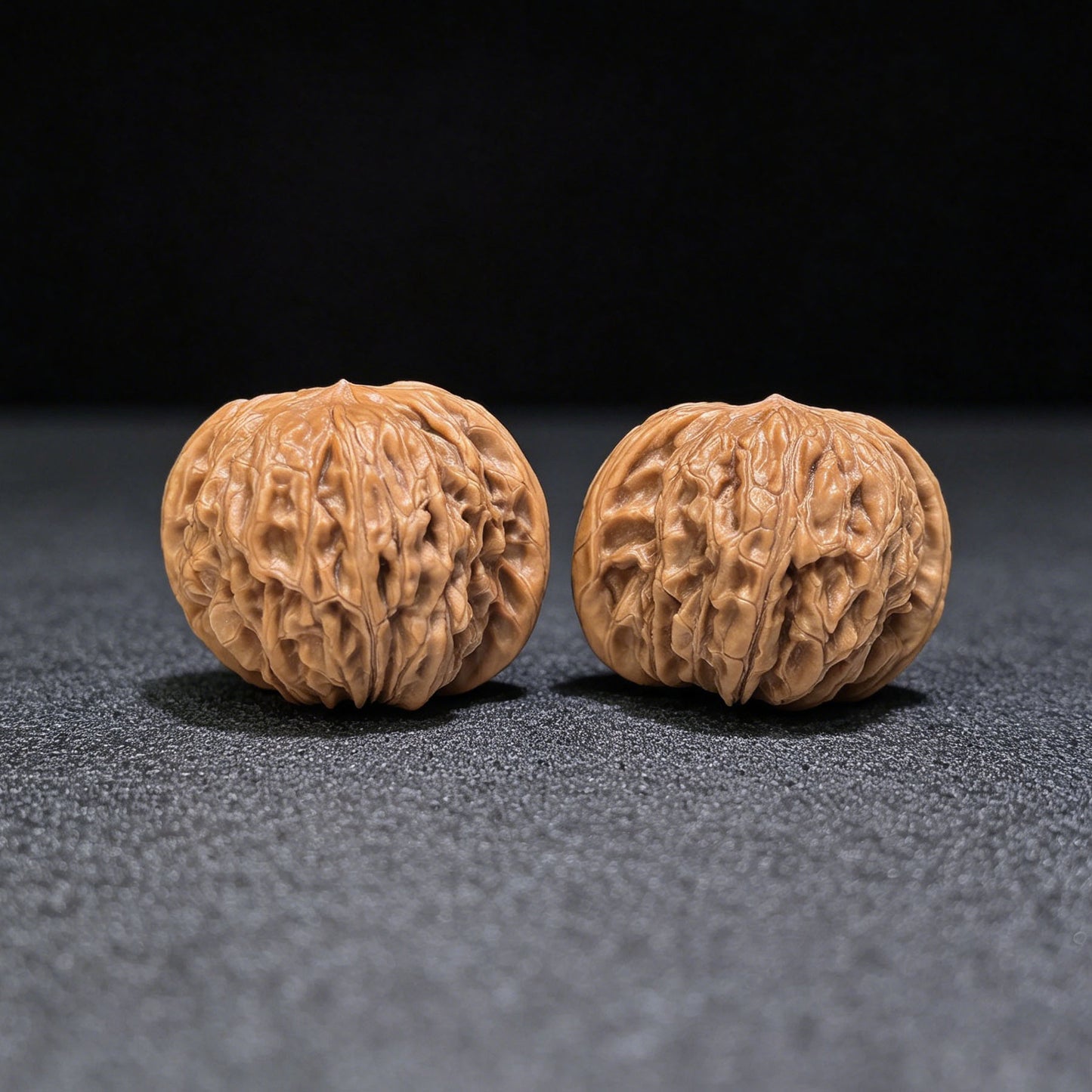 "Millstone" Mopan Wenwan Walnuts Pair | 40.0mm x 39.0mm | MP-1502C