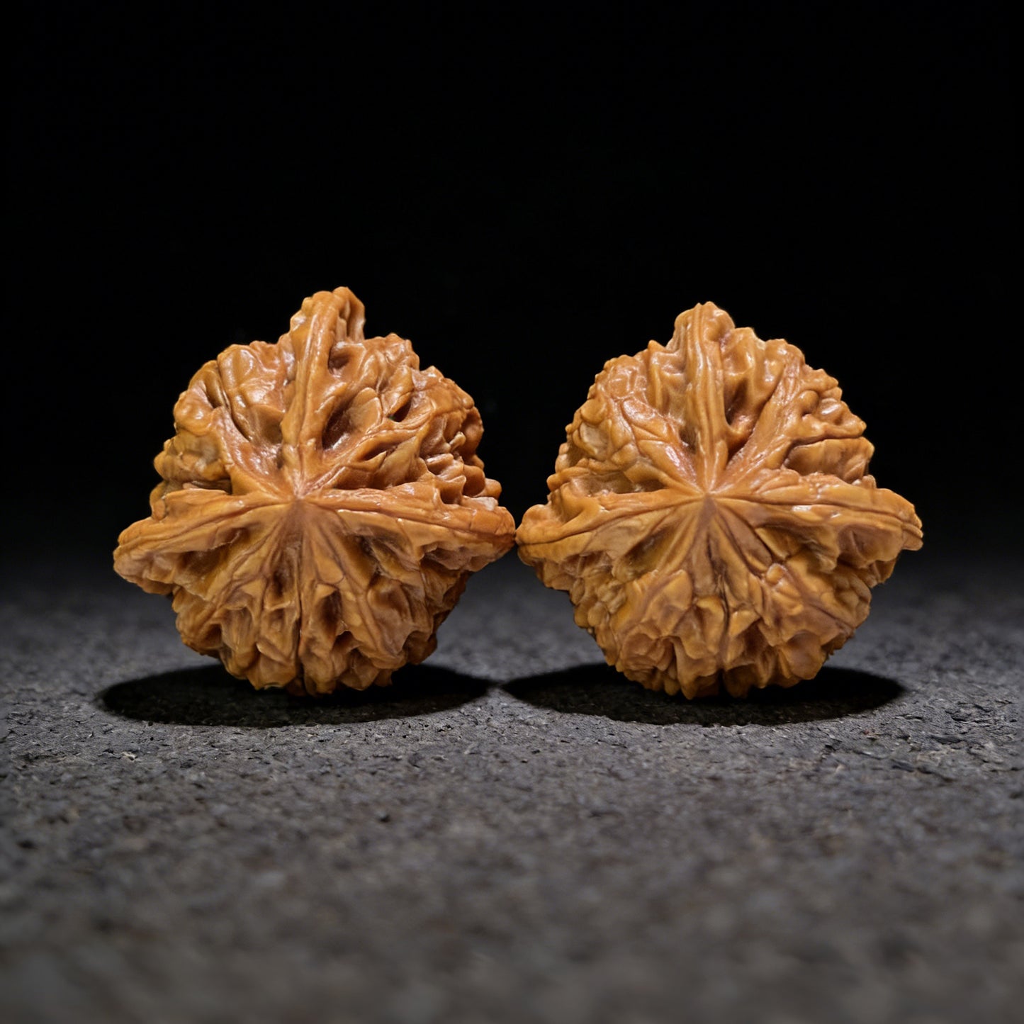 The "Imperial Seal White Lion" (Yuxi Baishizi) Three-Ridge Mutation Pair | 38.0mm x 38.0mm | YXBSZ3N-1001E