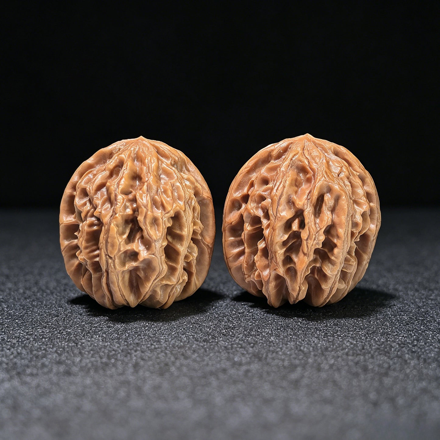 The Petit "Coiling Dragon" (Pan Long Wen) Full-Bellied Pair | 33.0mm x 35.0mm | PLW-705