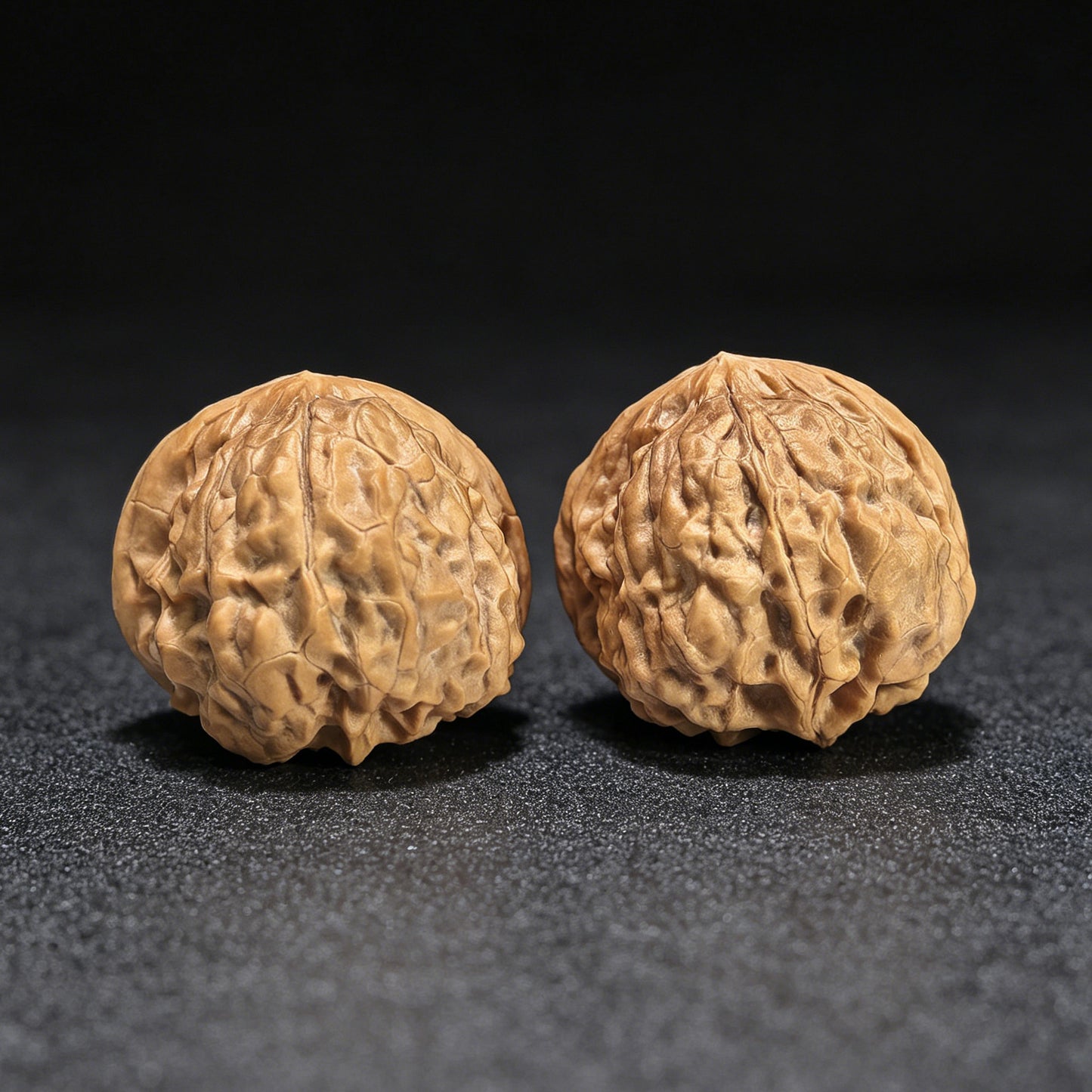 "Golden Toad Vessel" Jinchanzun Wenwan Walnuts Pair | 35.0mm x 38.0mm | JCZ-1401