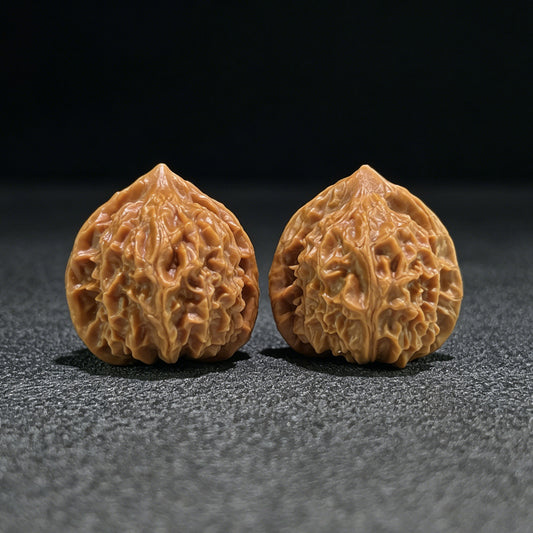 The "Coral Tower" (Shan Hu Ta) Miniature Balanced Pair | 32.0mm x 32.0mm | SHT-703