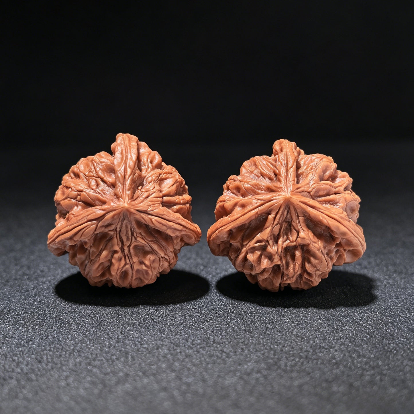 The "Imperial Seal" (Yu Xi) Symmetrical Three-Edge Pair | Collector Grade | 38.0mm x 39.0mm | YSSN-1201E