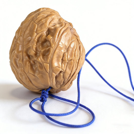 The "Oracle Bone Script" (Jiaguwen) Single Pendant – Serpentine Grain & Antique Aesthetic | 26.0mm Accessory