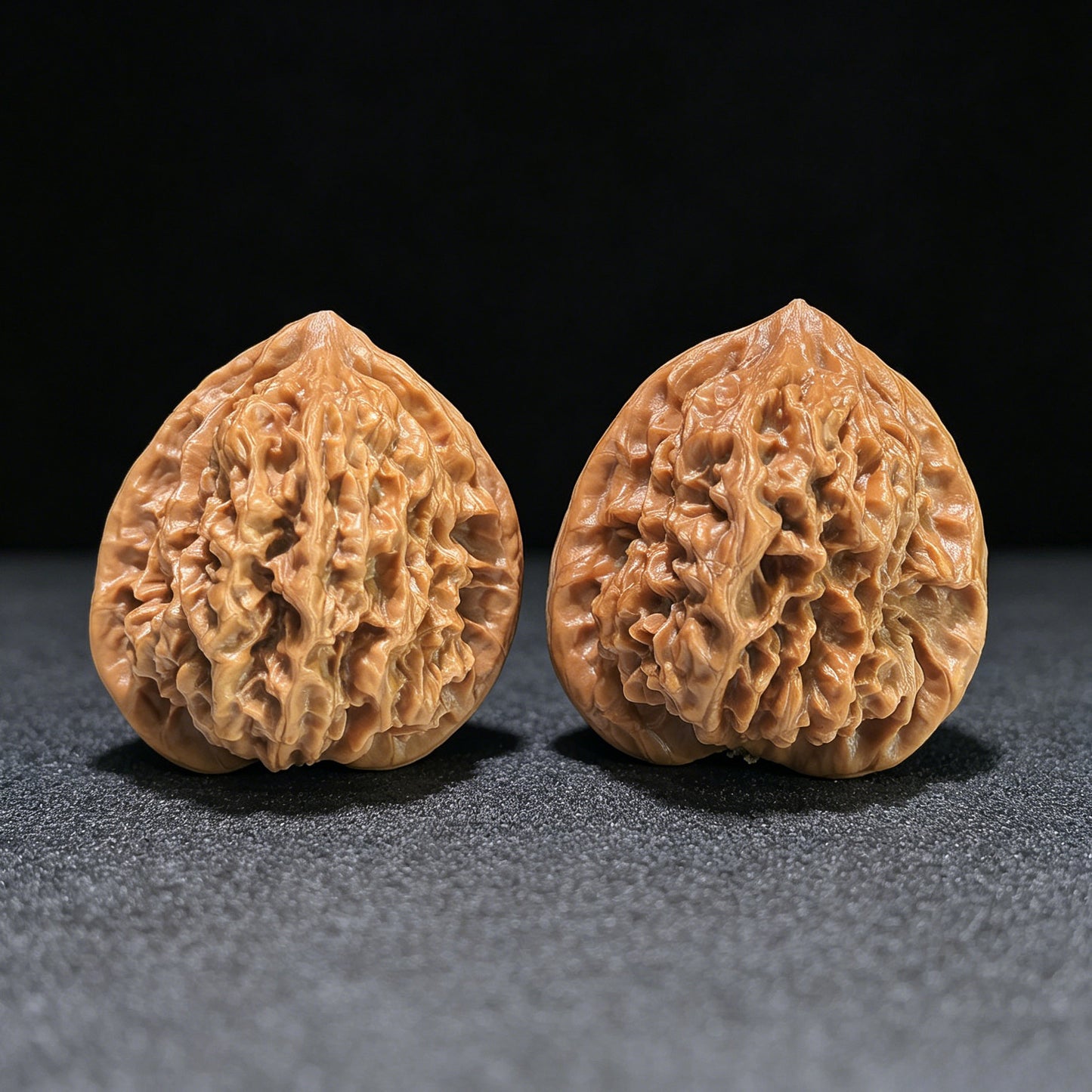 The "Gecko x Arhat Head" (Bi Hu x Luo Han Tou) Hybrid Pair | 41.0mm x 39.0mm | BHLHT-702