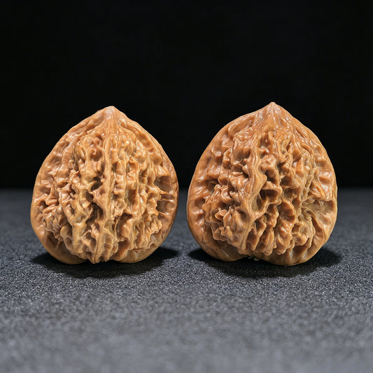 The "Gecko x Arhat Head" (Bi Hu x Luo Han Tou) Hybrid Pair | 41.0mm x 39.0mm | BHLHT-702