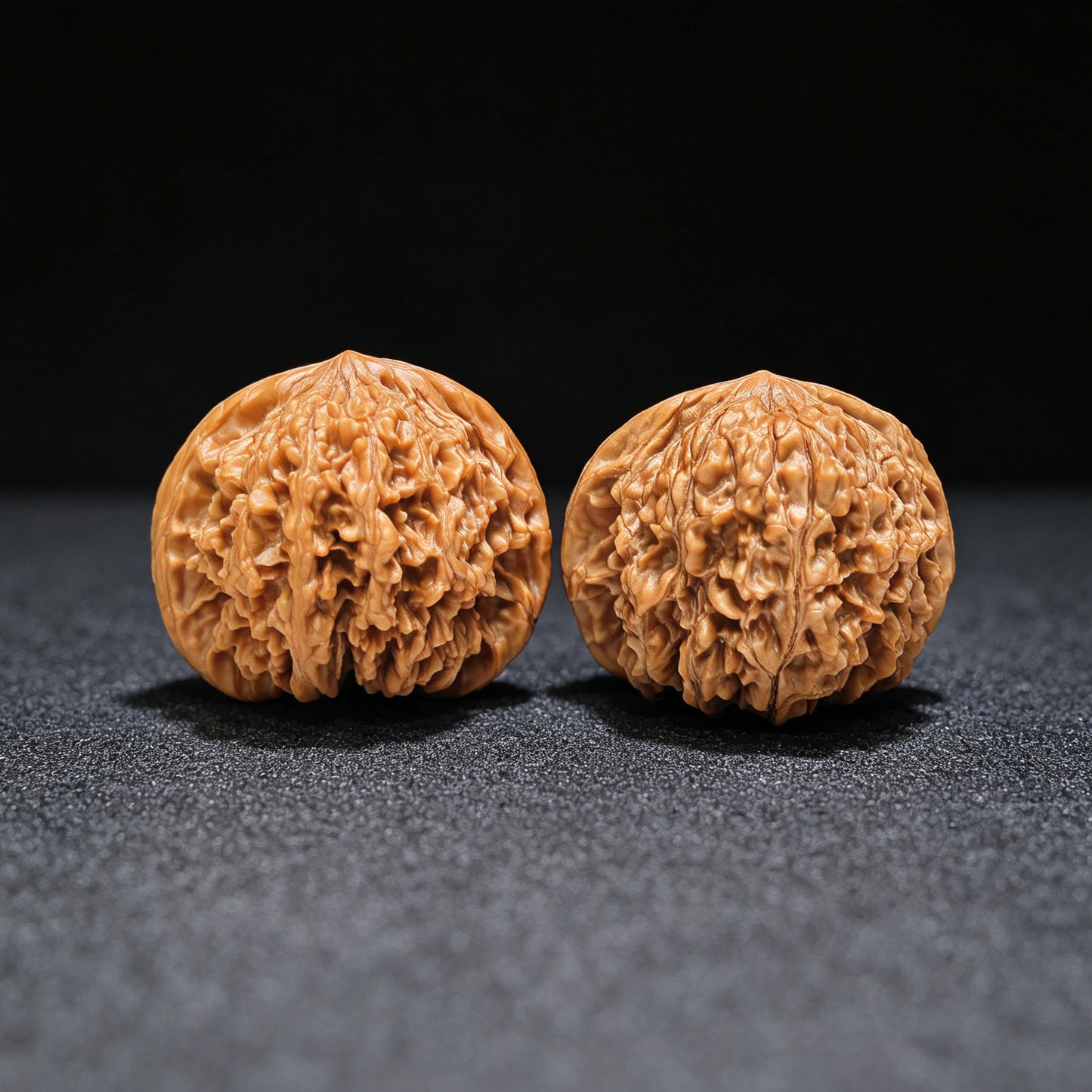 "Starry Sky" Mantianxing Wenwan Walnuts (Pair) | 43.0mm x 40.0mm | Stock ID: MTX-1003