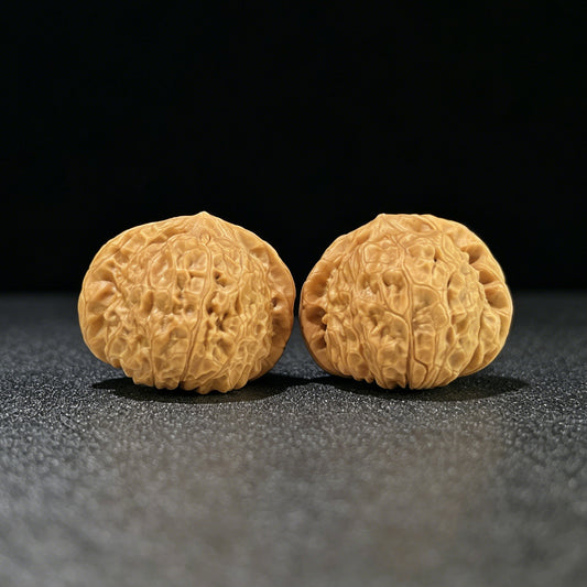 The "Squat Pumpkin" (Nan Gua Dun) Flawless Balanced EDC Pair | 38.0mm x 38.0mm | NGD-803