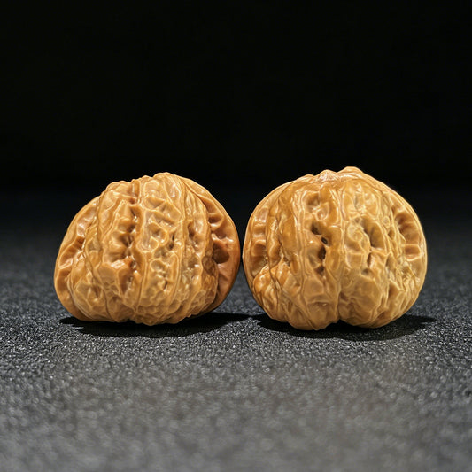 The "Horned Frog Three-Rib" (San Leng San Jiao Wa) Premium Heavy-Bone Deep-Belly Pair | 36.0mm x 38.0mm | W-1007