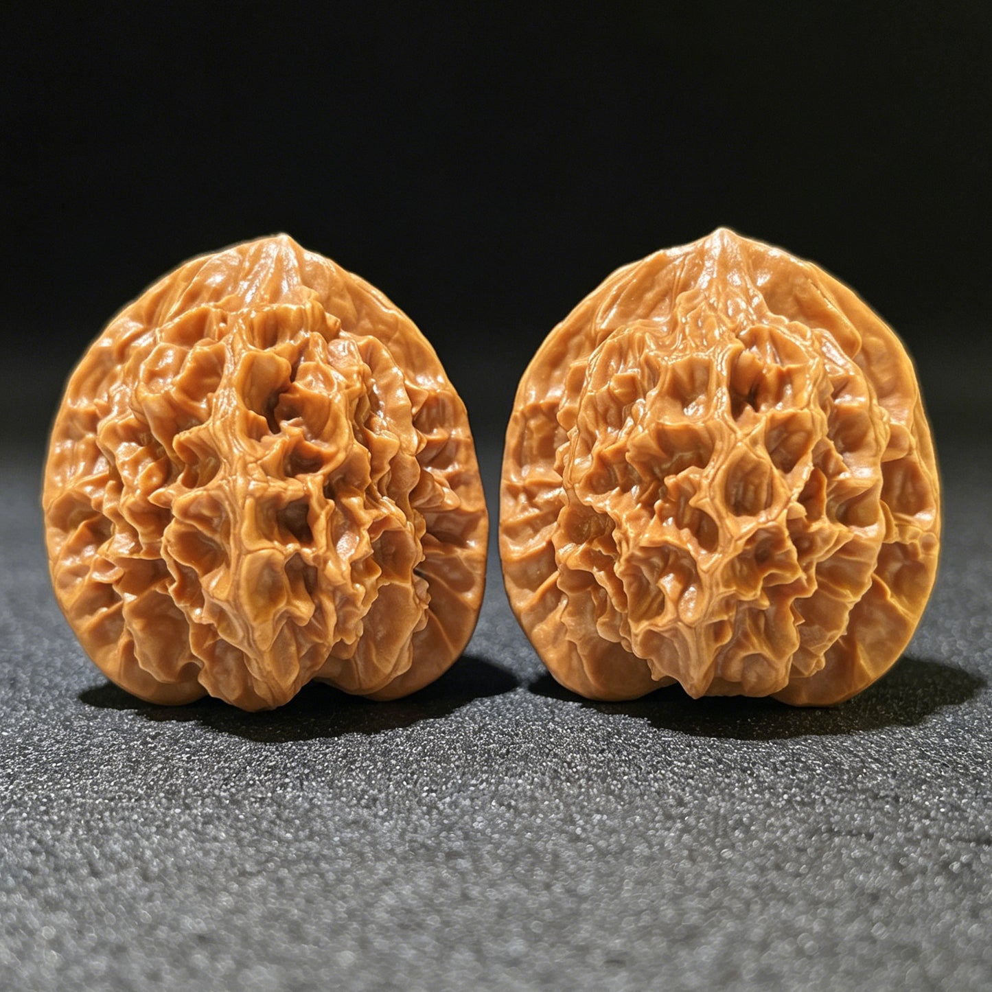 The "Imperial" (Di Wang) Premium Large-Stature Lion Head Pair | 45.0mm x 43.0mm | DW-1102