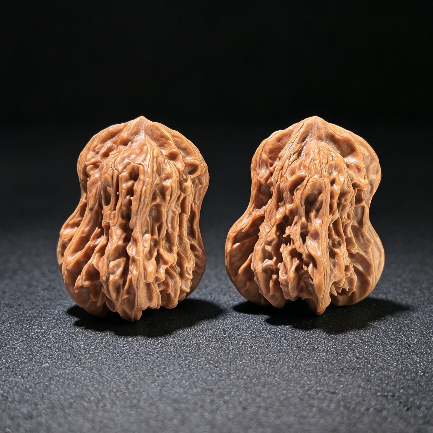 The "Fortune & Prosperity Gourd" (Fu Lu Hu Lu) Balanced EDC Pair | 34.0mm x 31.0mm | FLHL-802