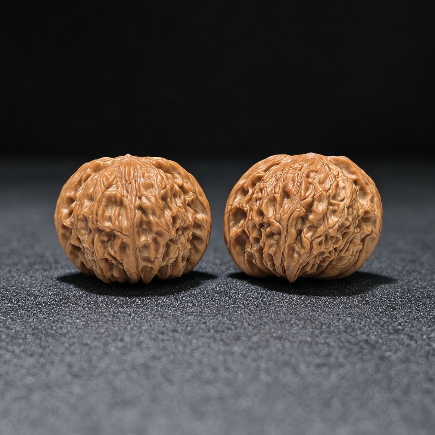 "Millstone" Mopan Wenwan Walnuts Pair | 40.0mm x 40.0mm | MP-01SY