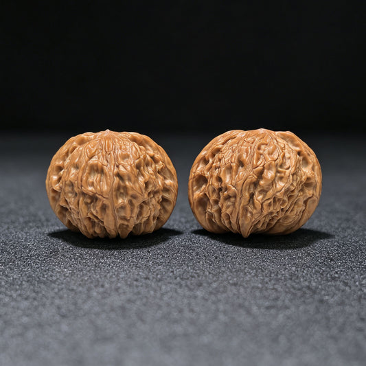 "Mühlstein" Mopan Wenwan Walnüsse Paar | 40.0mm x 40.0mm | MP-01SY