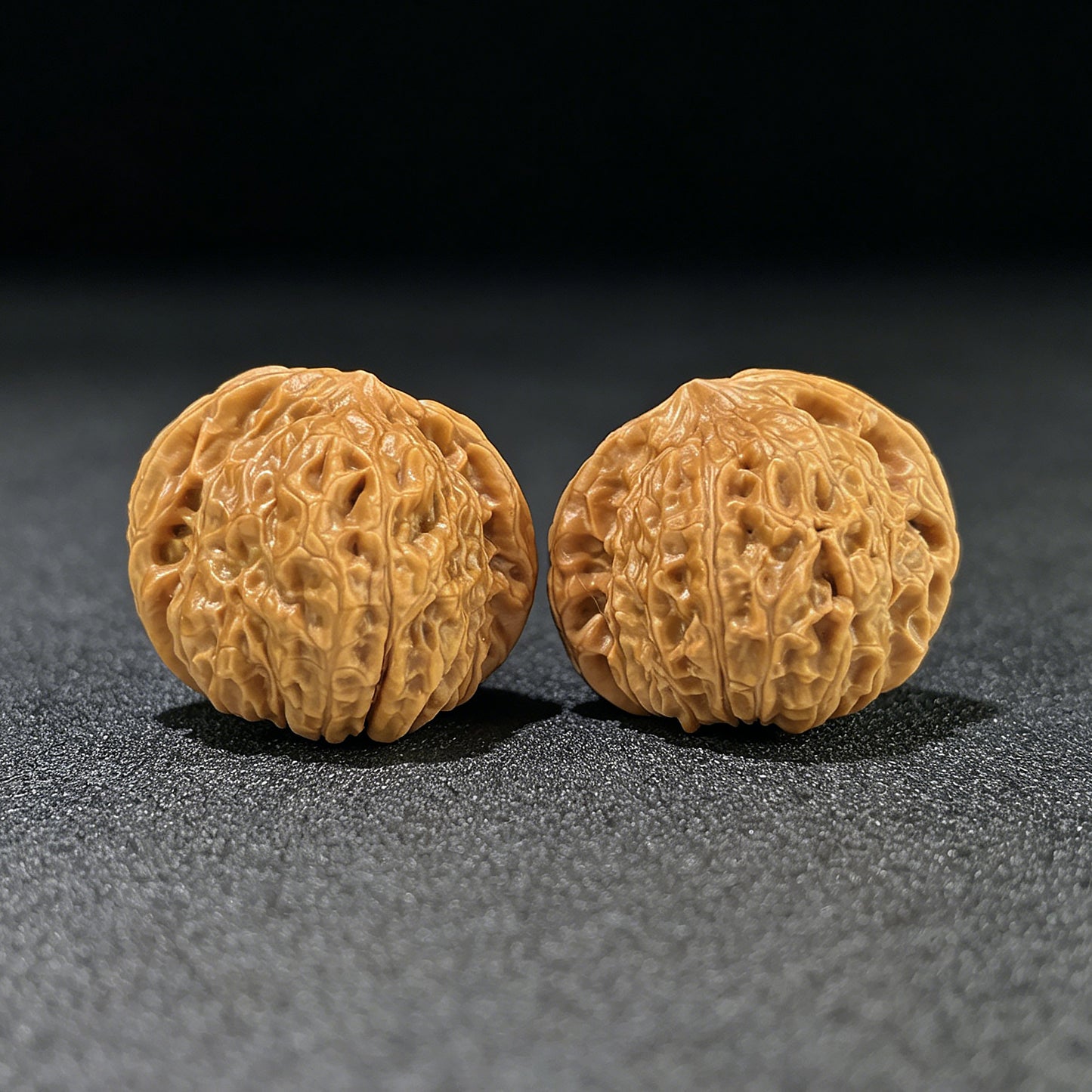 The "Squat Pumpkin" (Nan Gua Dun) Deep-Bellied EDC Pair | 37.0mm x 40.0mm | NGD-801