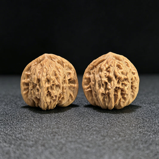 "Xiayun Ridge" Xiayunling Wenwan Walnüsse (Paar) | 38.0mm x 35.0mm | Artikelnummer: XYL-1101
