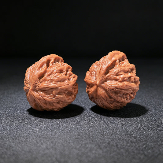 The Rare "Palace Lantern" Single-Ridge Mutation Pair | Collector Grade | 38.0mm x 35.0mm | GDSN-1201E