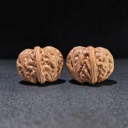 The "Pinggu Ingot" (Ping Gu Yuan Bao) Deep-Bellied Prosperity Pair | 36.0mm x 40.0mm | PGYB-803
