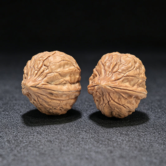 The "Imperial Carapace Duck" (Gui Jia Wen Ya Zi) Miniature Finger-Twirling Pair | 30.0mm x 34.0mm | GJWZF-401E