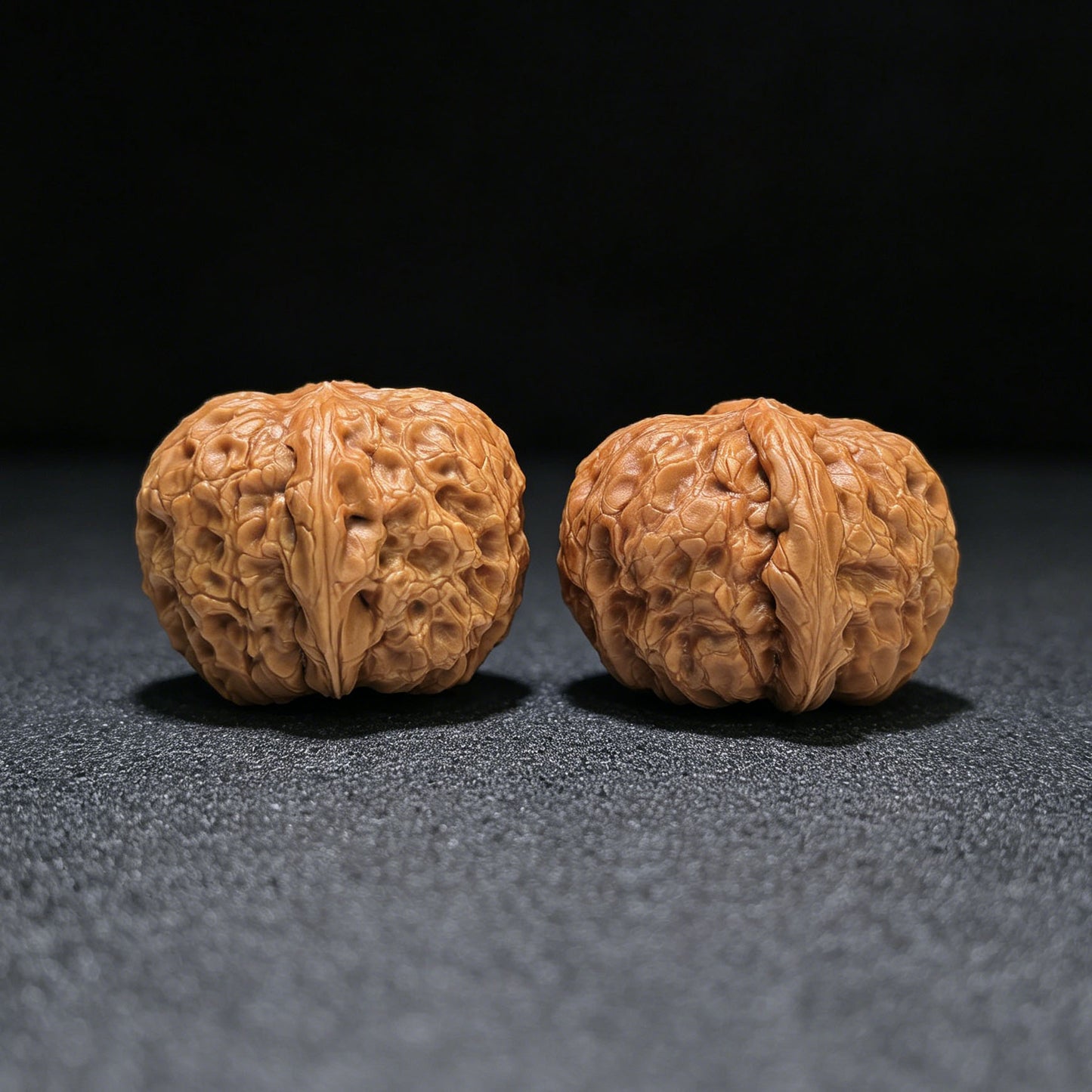 "Fried Rice Cake Roll" Lvdagun Wenwan Walnuts Pair | 43.0mm x 49.0mm | LDG-1551C