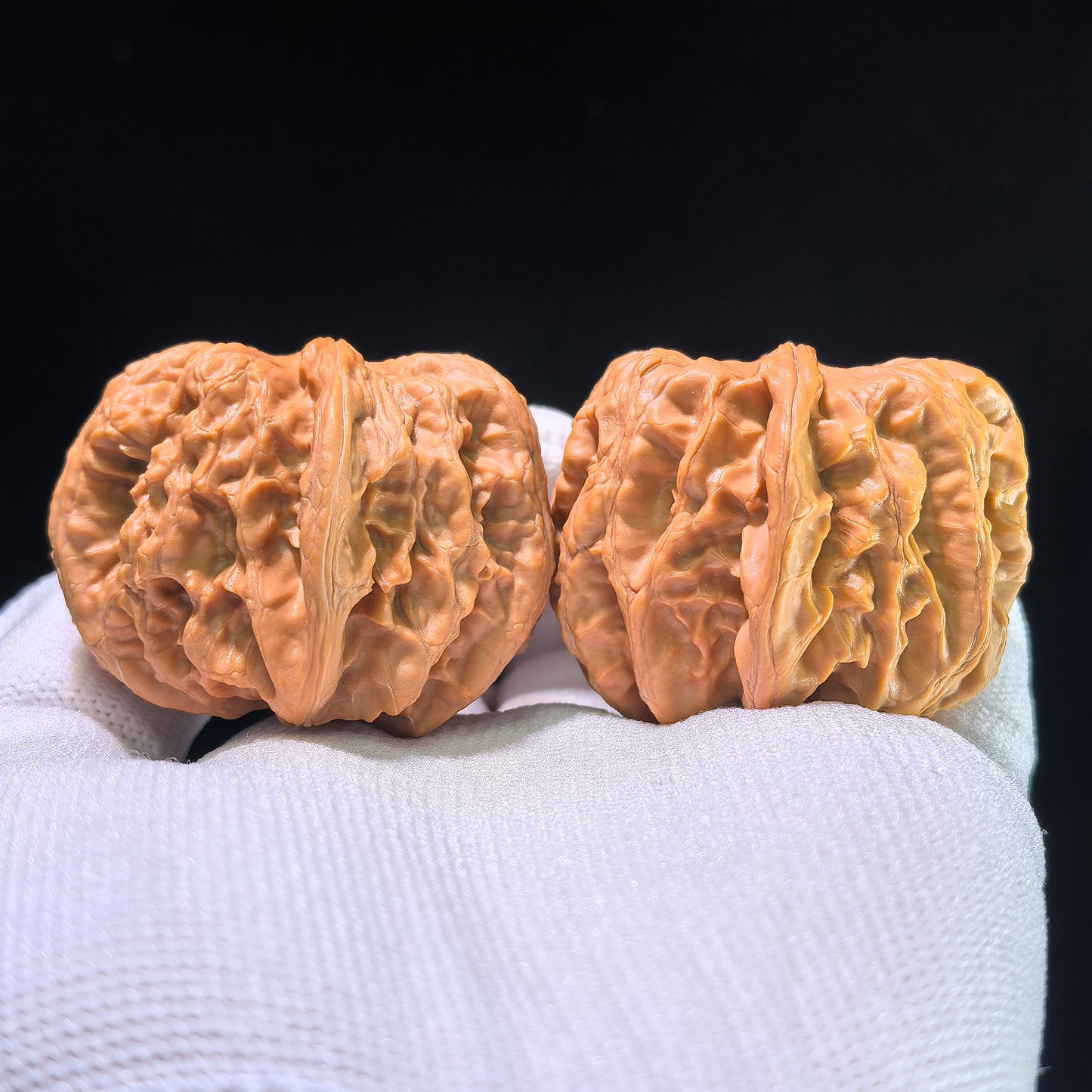 The "Pinggu Cube" (Pinggu Fangkuai) Matched Pair | 43.0mm x 37.0mm | PGFK-1202C