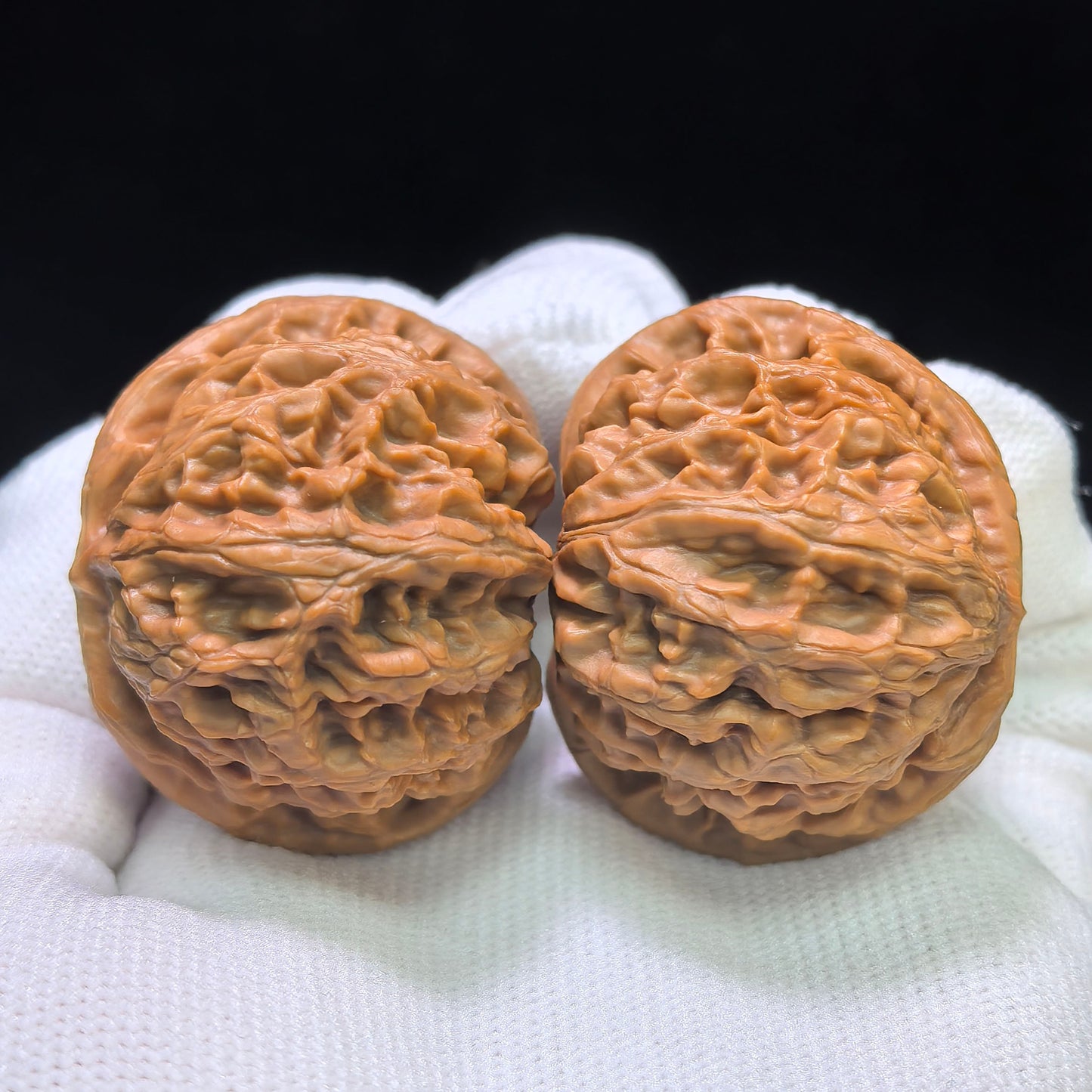 "Palace Lantern Flying Snake Turtle Back" Gdfsgb-CG219E Wenwan Walnuts Pair | 40.0mm x 38.0mm | GDFSGB-CG219E