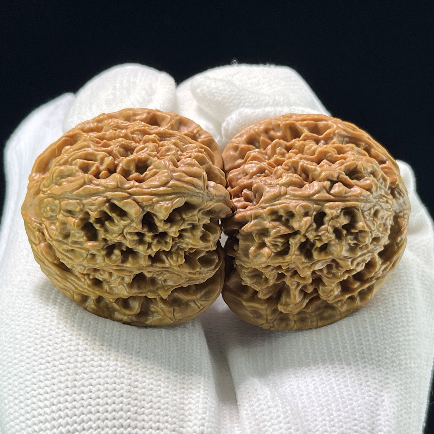 The "Nanjiangshi" (NJS) Classic Flat-Base Deep-Belly Pair | 40.0mm x 38.0mm | NJS-813