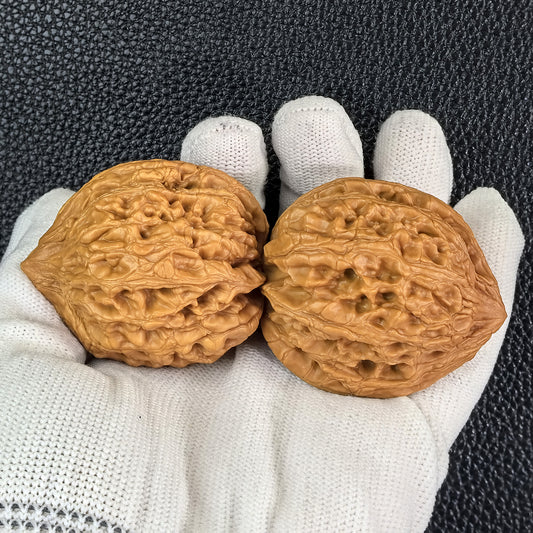 The "Da Gu Stone" (Da Gu Shi) Pair | 43.0mm x 43.0mm | DKS-301