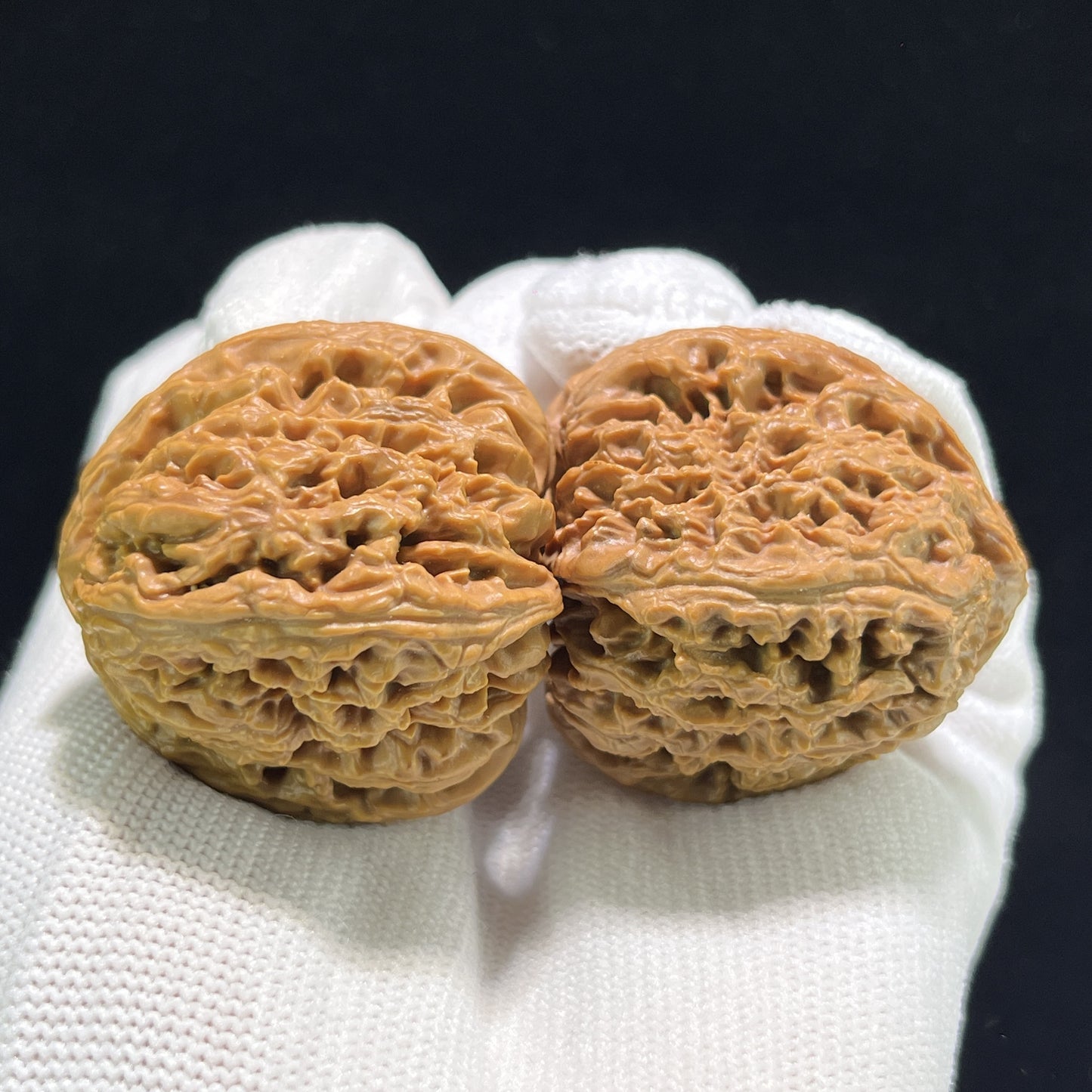 The "Nanjiang Stone" (Nan Jiang Shi) Deep-Bellied EDC Pair | 37.0mm x 39.0mm | NJS-904