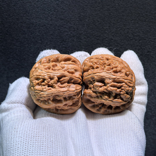 The "Thick Ridge" (Cu Jin) Pair | 40.0mm x 41.0mm | CJ-403