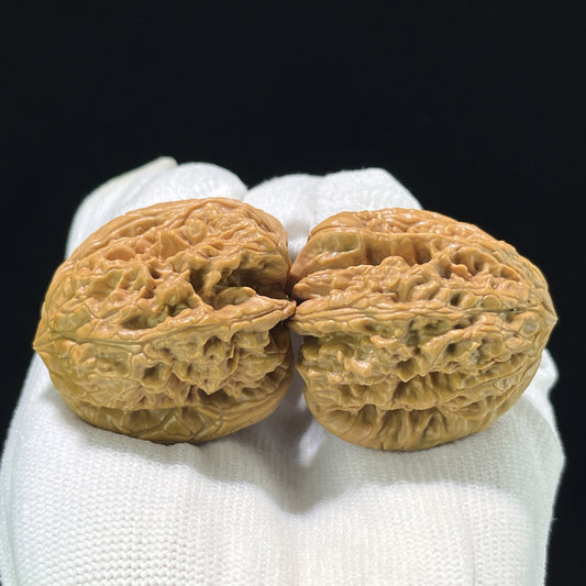 The "Blizzard" (Bao Xue) Deep-Bellied Hand-Stimulator Pair | 39.0mm x 41.0mm | BX-903