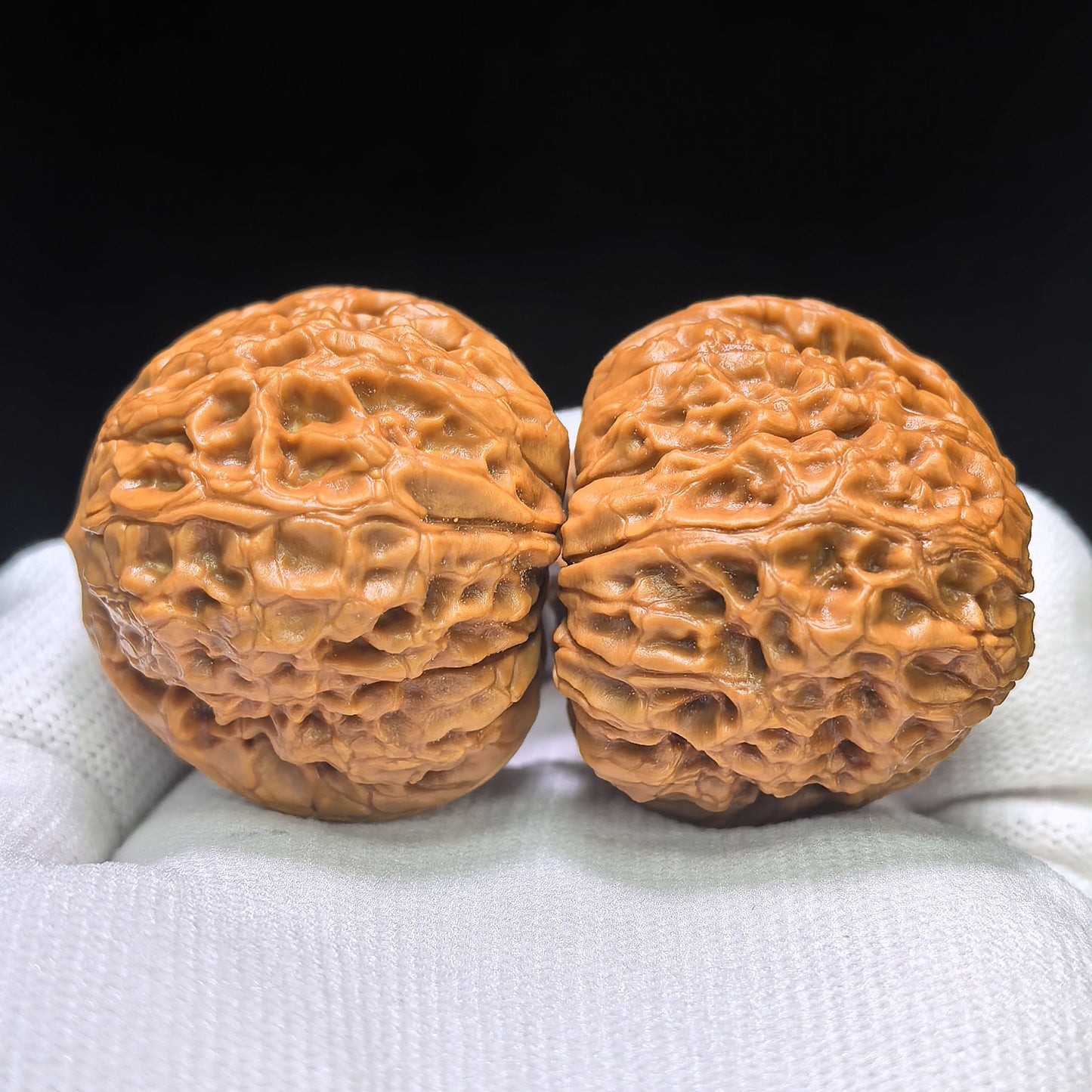 "Grand Reunion" Datuanyuan Wenwan Walnuts Pair | 38.0mm x 42.0mm | TY-1502C
