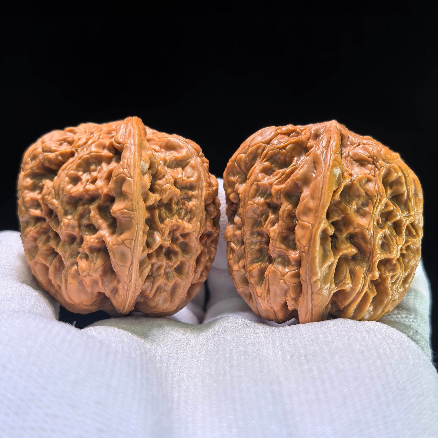 The "General's Shoulders" (Jiang Jun Bang) Balanced High-Stature Pair | 45.0mm x 45.0mm | HBJJB-901