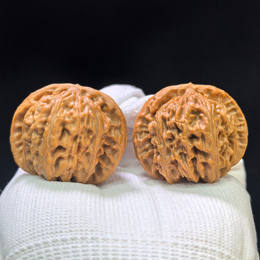 "Panshan" Panshan Wenwan Walnüsse (Paar) | 39.0mm x 38.0mm | Artikelnummer: PS-1402