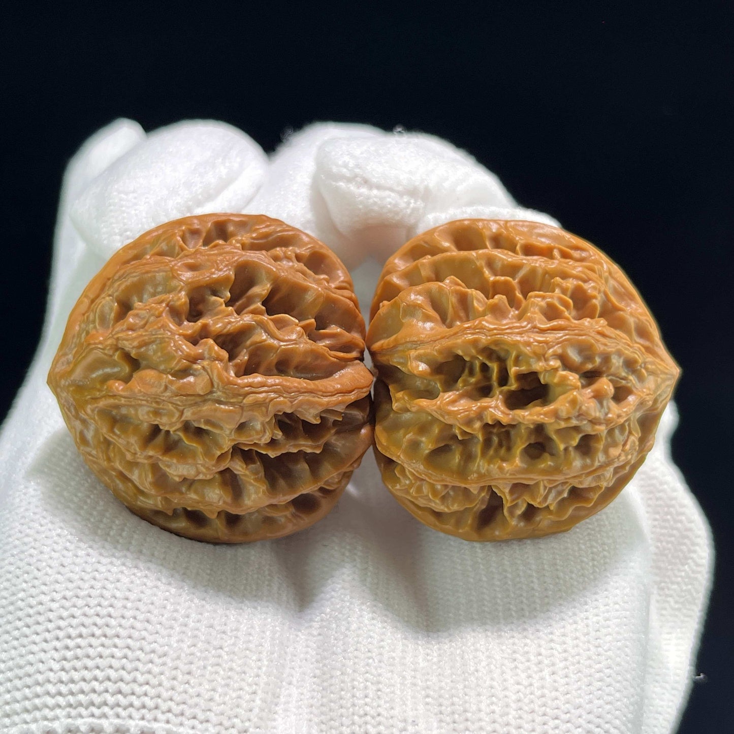 The Perfectly Balanced "Coiling Dragon" (Pan Long Wen) Pair | 36.0mm x 36.0mm | PLW-706