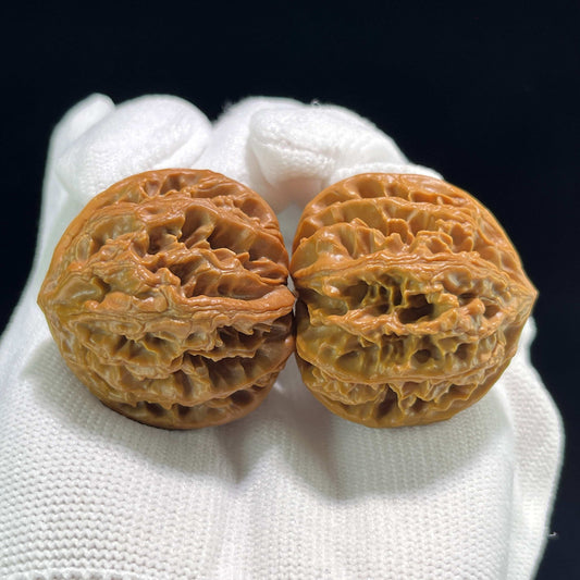 The Perfectly Balanced "Coiling Dragon" (Pan Long Wen) Pair | 36.0mm x 36.0mm | PLW-706