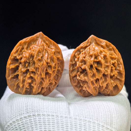"Panshan" Panshan Wenwan Walnüsse Paar | 36,0mm x 33,0mm | PS-1401