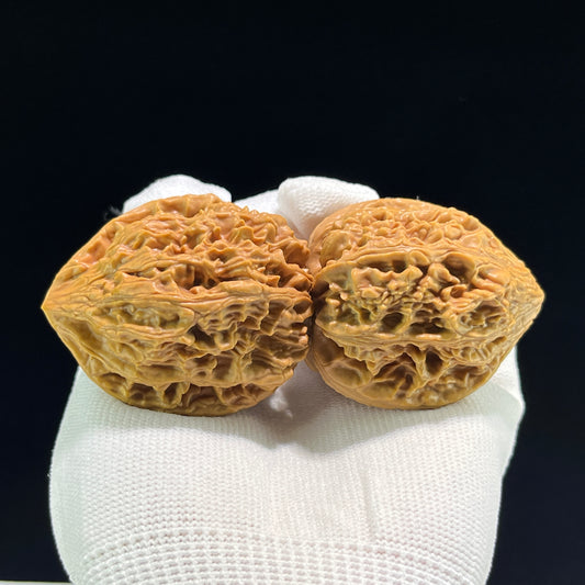 The Classic "Beijing Chicken Heart" (Ji Xin) Balanced Pair | 41.0mm x 41.0mm | BJJX-601