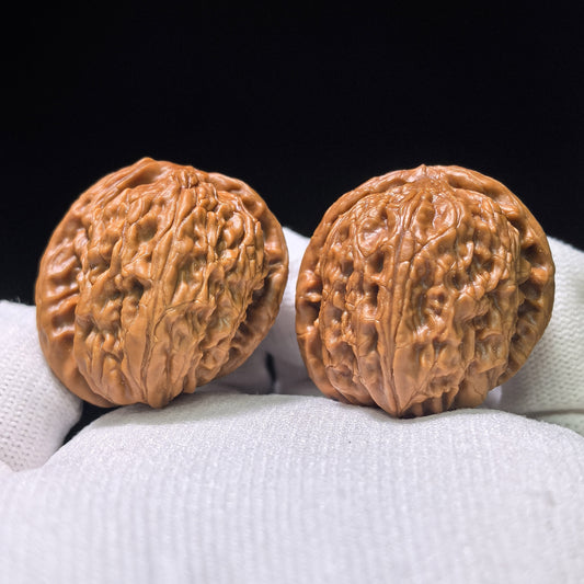 The Spectacular "White Lion Head Half-Wall" Baishizi Banbi Pocket Masterpiece | 34.0mm x 35.0mm | BSJBB-402E