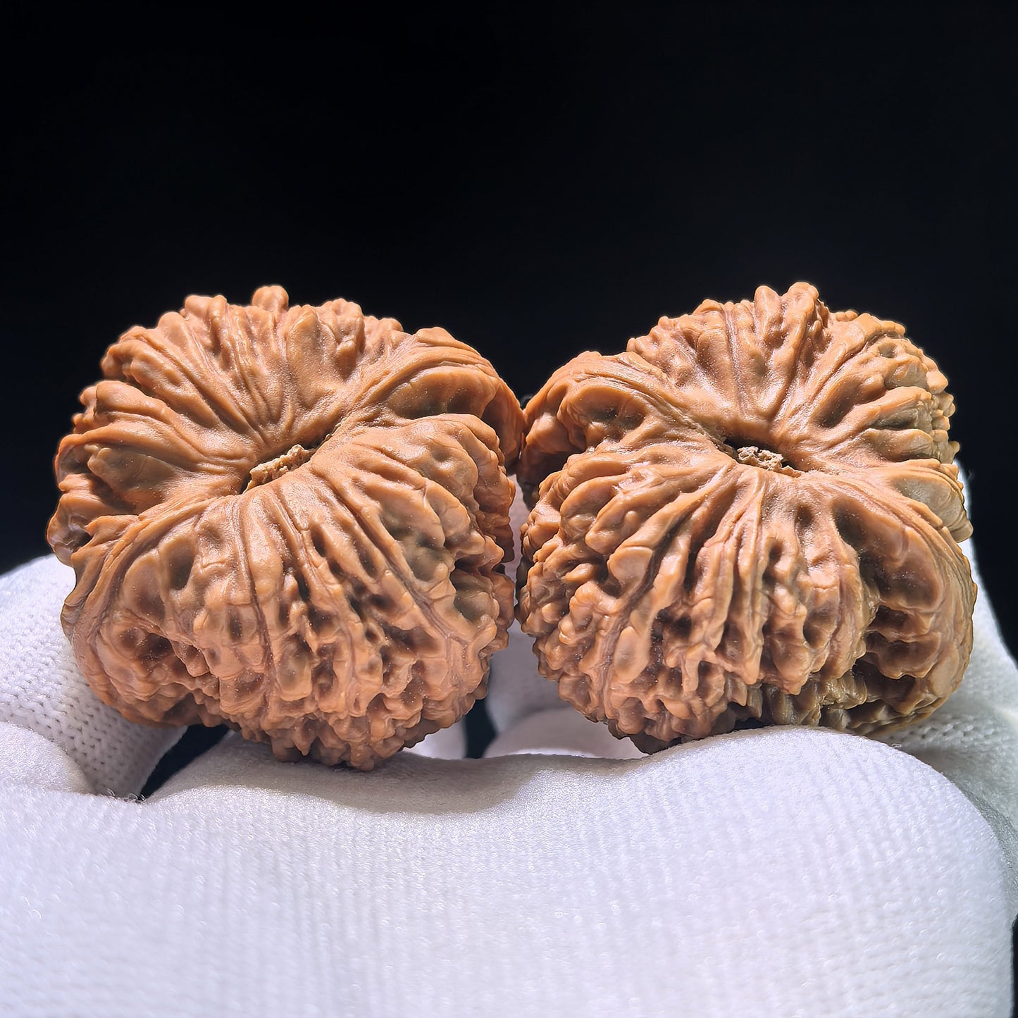 [Boutique Grade] The "Nanjiang Stone" (NJS) Concave-Base Sphere Matched Pair | 43.0mm x 43.0mm | NJS-1203C