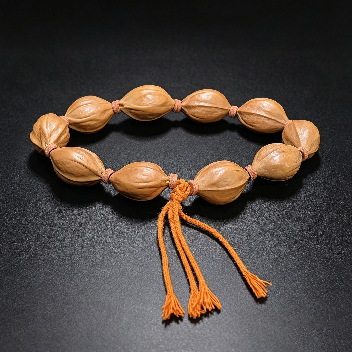 The Elite "Meilin Iron Core" Tiehe Spindle Prayer Bracelet | 18mm x 10-Piece | MLTHSC-101H