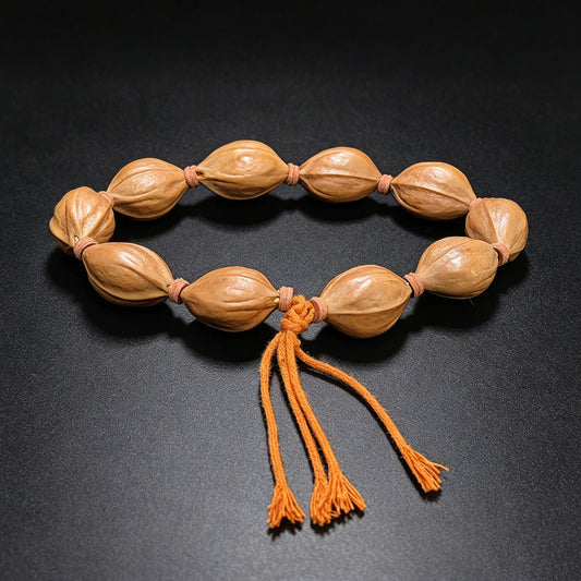 The Elite "Meilin Iron Core" Tiehe Spindle Prayer Bracelet | 18mm x 10-Piece | MLTHSC-101H