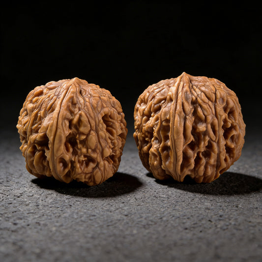 The "Red Jade" (Hongyu) Pair | 37.0mm x 33.0mm | HY-02