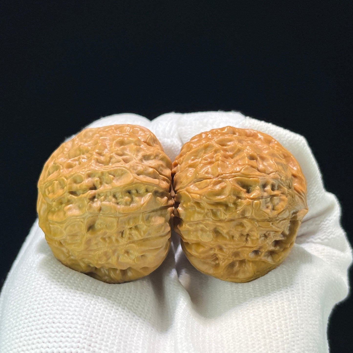 The "Squat Pumpkin" (Nan Gua Dun) Colossal Deep-Bellied Giant Pair | 45.0mm x 46.0mm | NGD-903