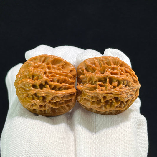 The Mythical "Nu Wa Stone" (Nu Wa Shi) Heavyweight EDC Pair | 38.0mm x 35.0mm | NWS-705